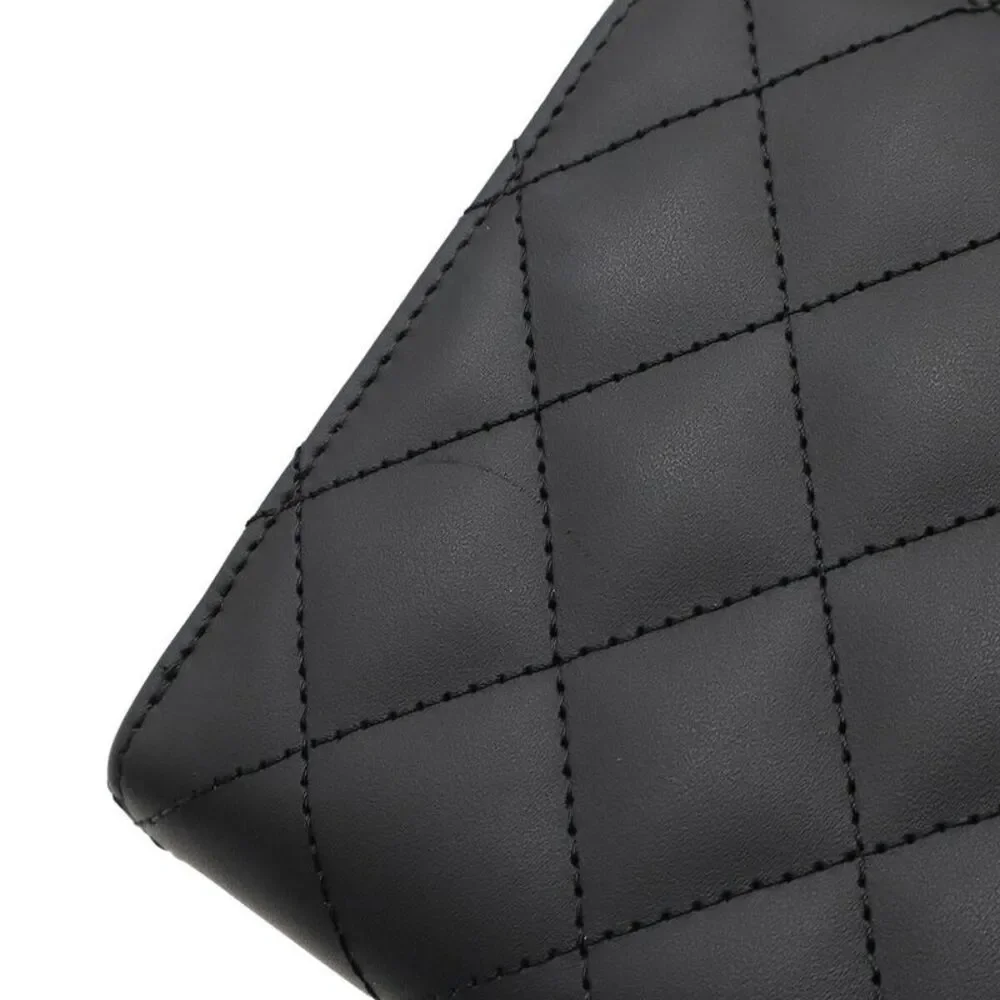 Chanel Cambon Line Soft Calf Long Wallet